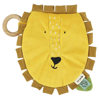 Soft fabric sensory activity book for babies 0–12 months – Mr. Lion