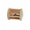 Wooden baby rattle for newborns 0–12 months – Turtle Dove