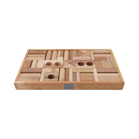 Advanced wooden building blocks set for kids 2–3 years – Improve