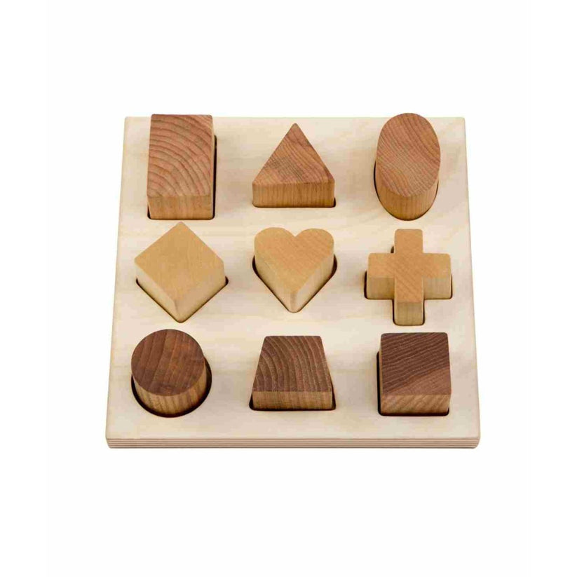 Wooden shape sorter toy for toddlers 12–24 months